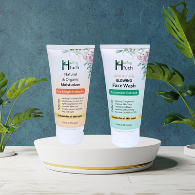 Face Wash & Moisturiser - Healing Tuch