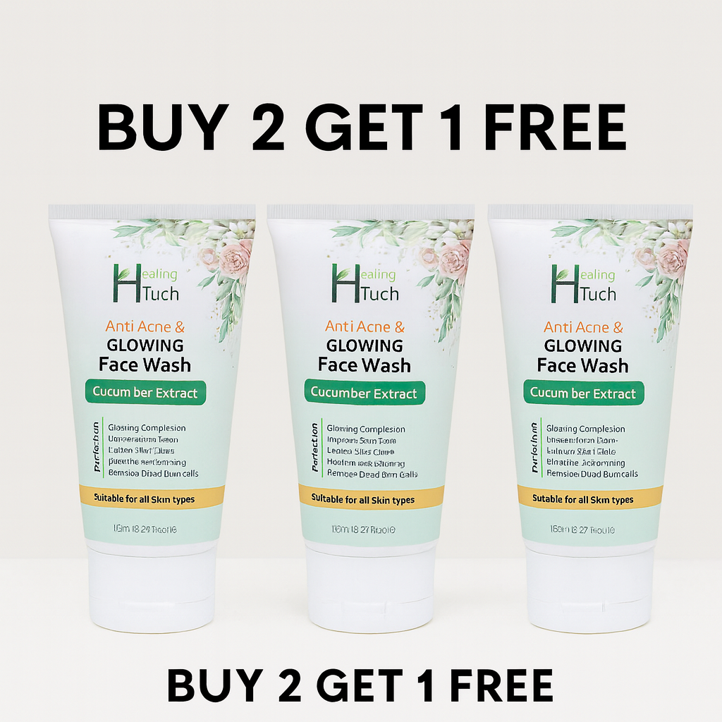 Buy 2 Get 1 Free | Anti Acne & Glowing Face Wash