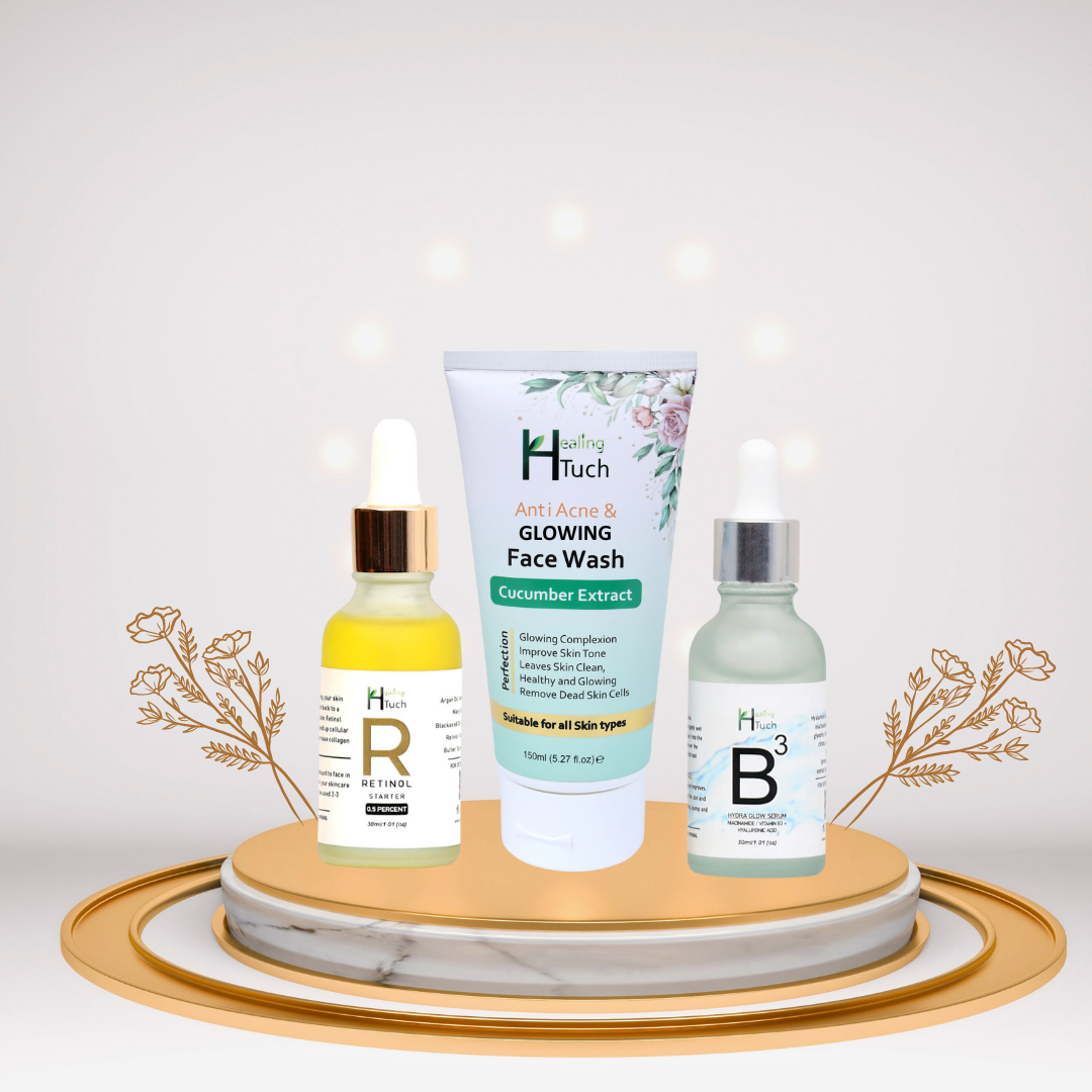 Retinol, Face Wash & B3 - Healing Tuch