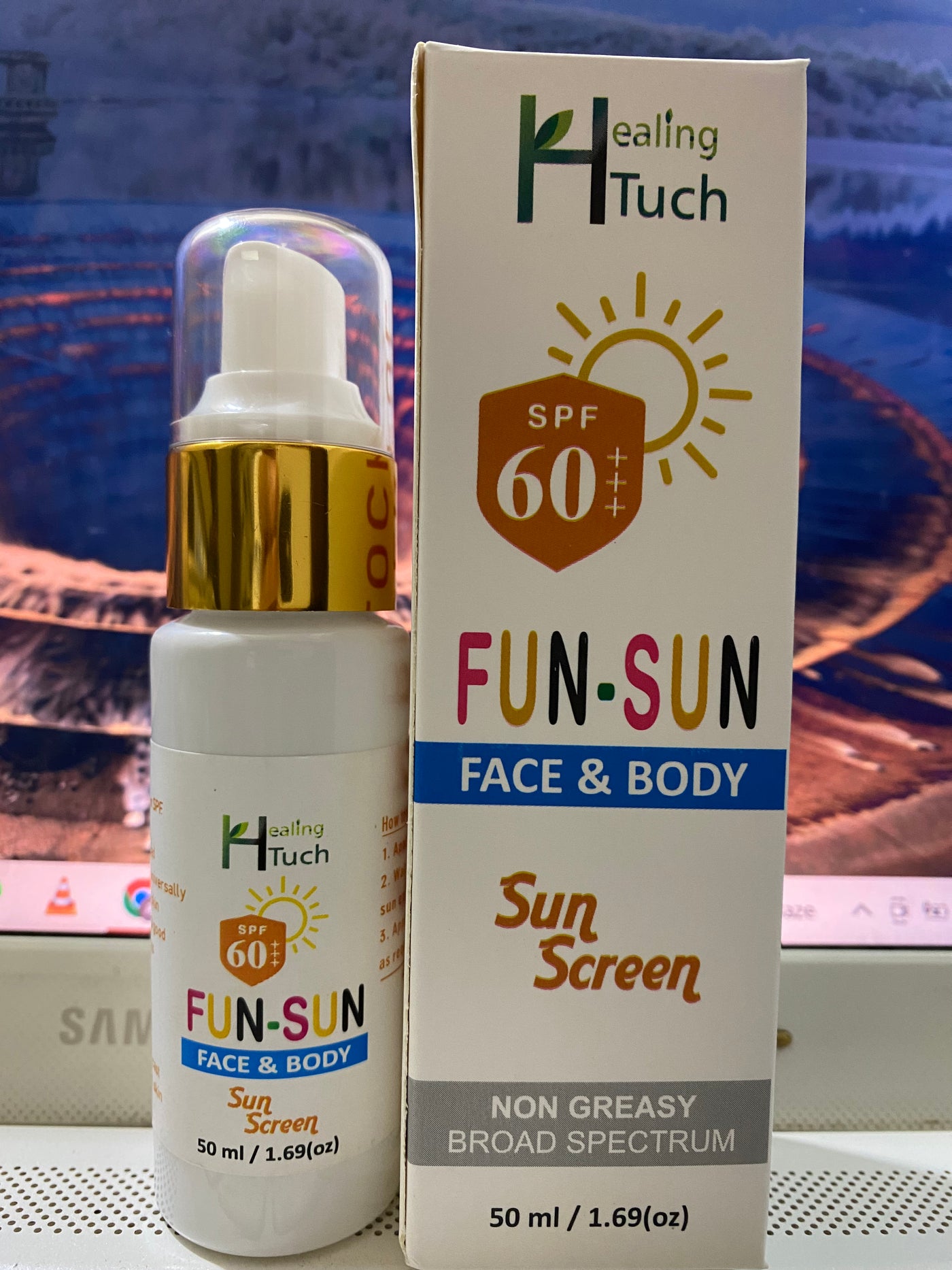 SPF 60+++ FUN SUN SUNSCREEN - Healing Tuch