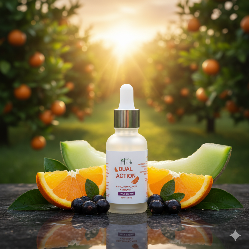 Dual Action Serum - Vit C + HA - Healing Tuch